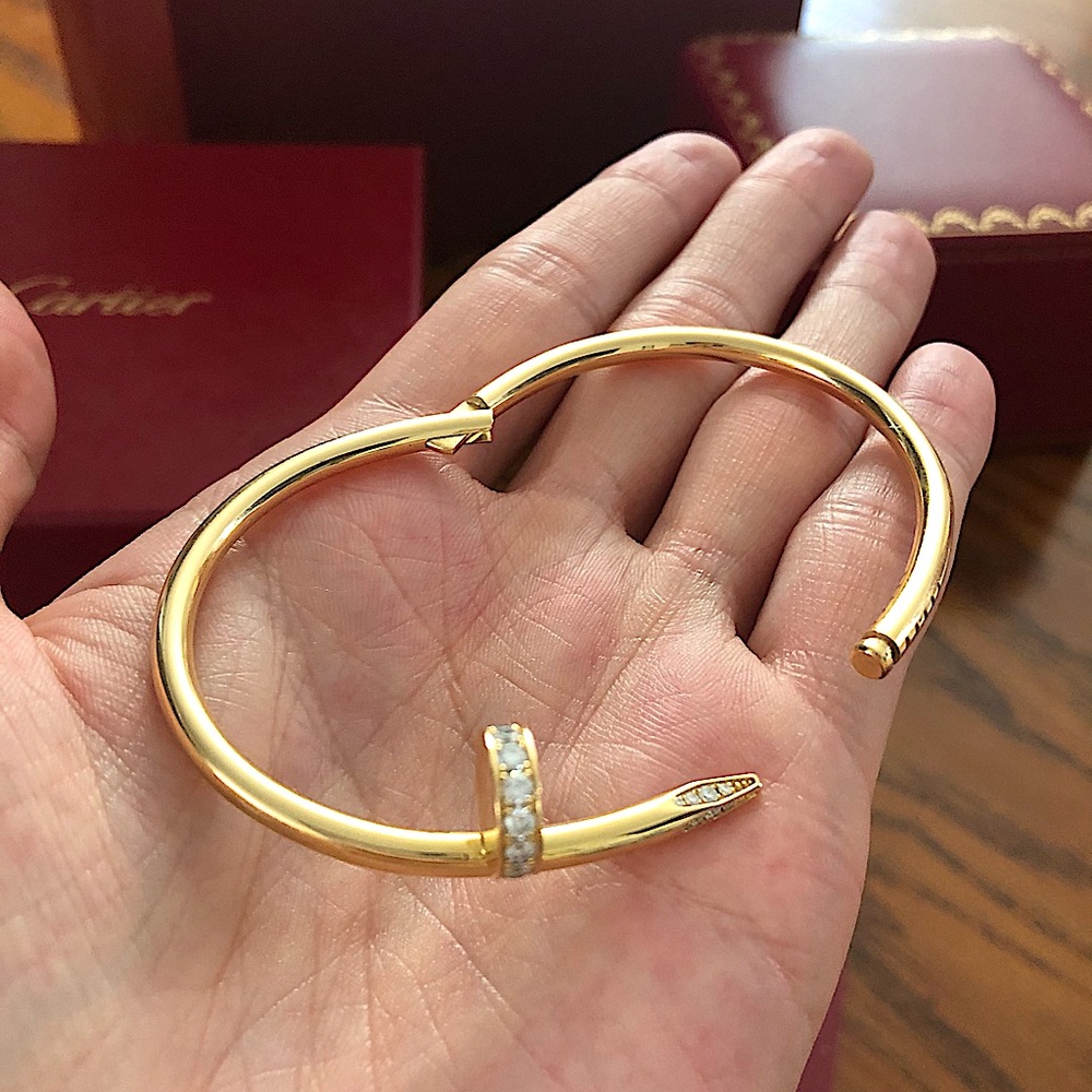 Cartier - Juste Un Clou Bracelet Gold/Diamond